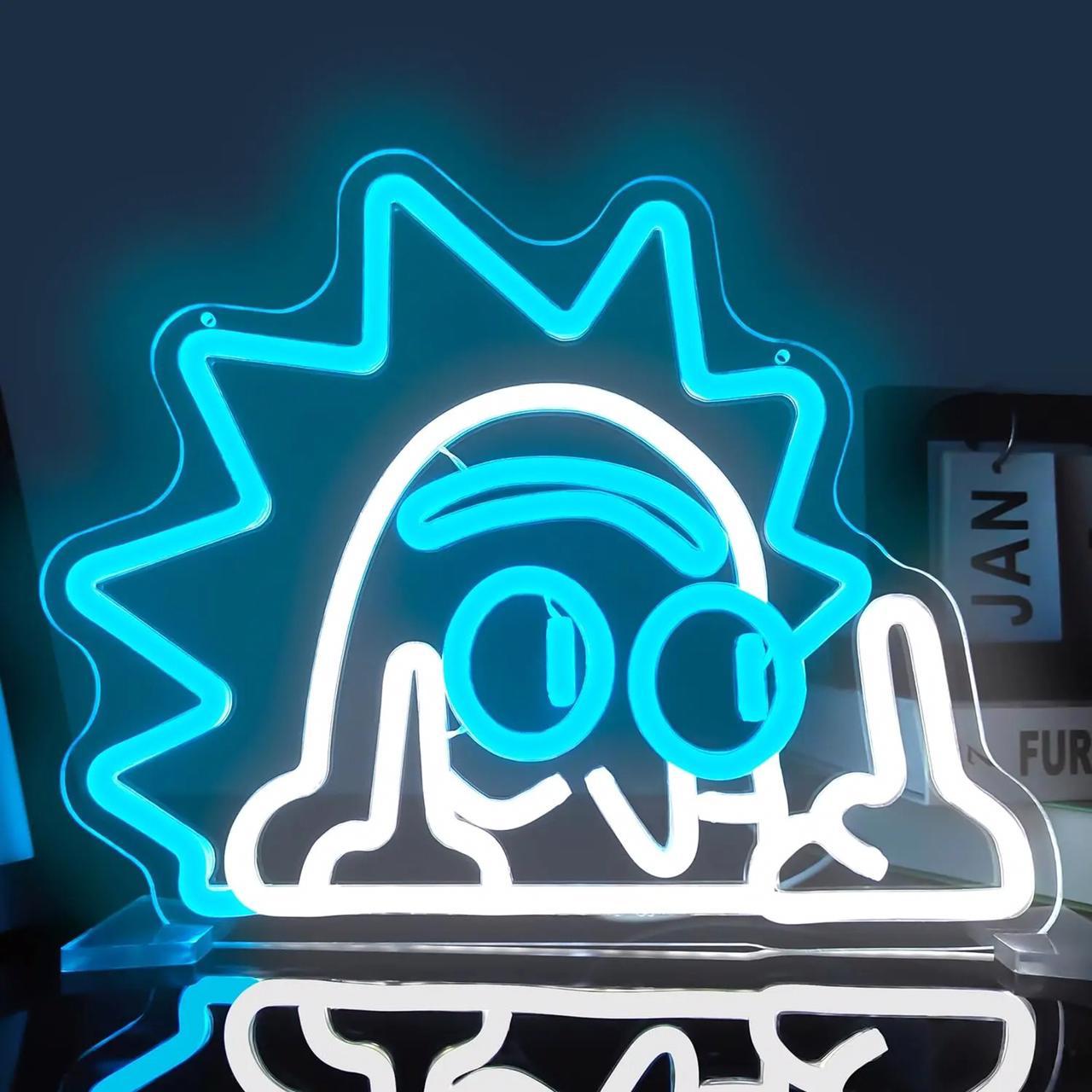 The Anime Rick Neon Sign