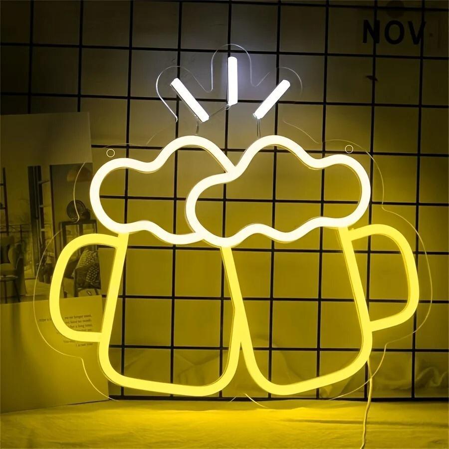 Beer Glass Neon Sign