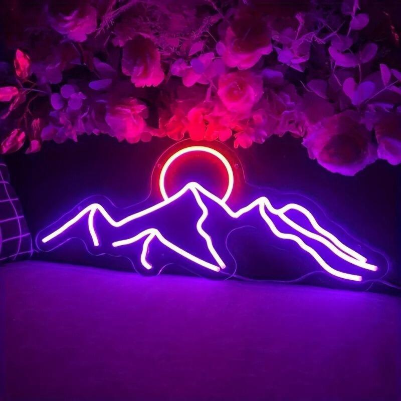 Mountain Neon Sign