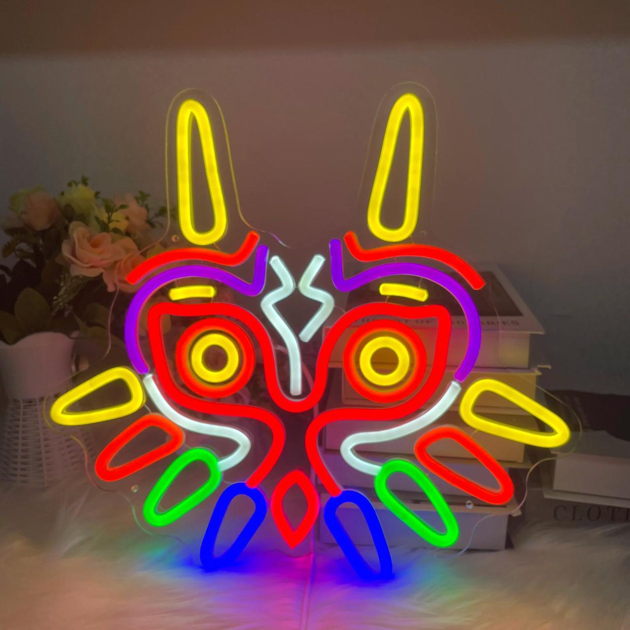 Majora's Mask Neon Sign