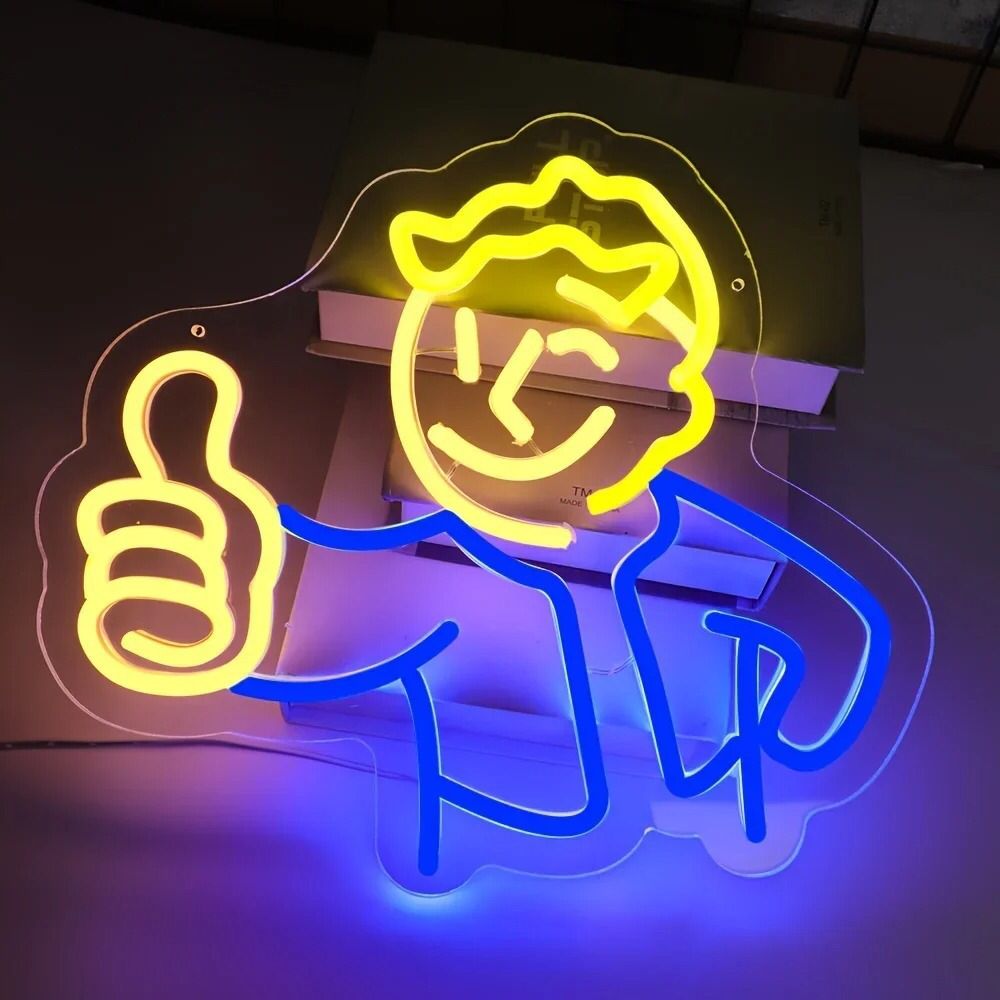 Vault Boy Neon Sign